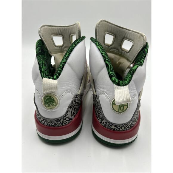 Nike Air Jordan Spizike 315371-125 White Varsity Red Cement Grey Men’s Size 14